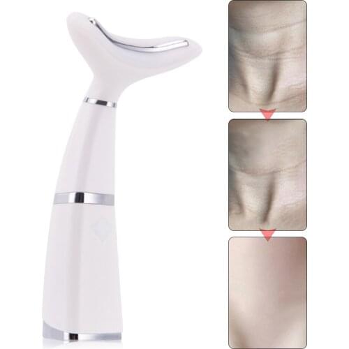 LED Photon Therapy Neck Care Remove Double Chin Neck Lifting Massager Vibration Skin Tighten Skin Tighten Anti-Wrinkle Machine