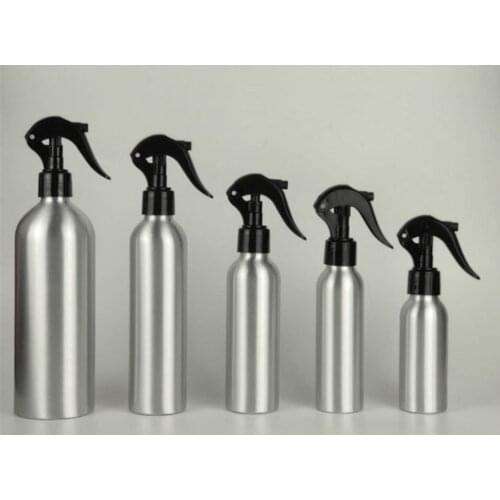 1PC Aluminum Refillable Spray Bottle Perfume Lotion Hand Sanitizer Atomizer Container Travel Makeup Storage Nose Sprayer