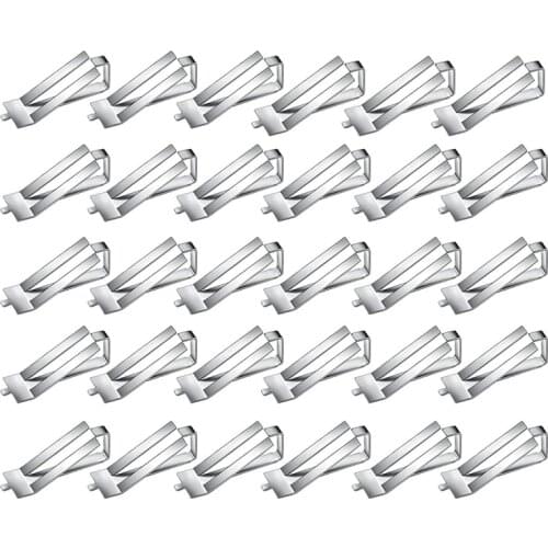 30Pcs Glass Bed Spring Turn Clips for Creality Ender 3 Pro, Ender 3S, Ender 5 Pro, CR-20 PRO, CR-10S Pro 3D Printer