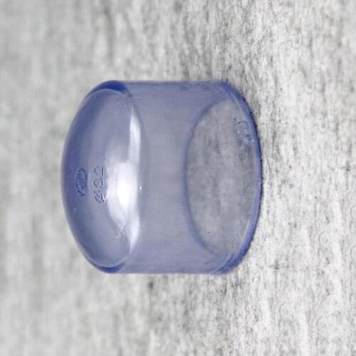 32mm ID Transparent End Cap Plug PVC Tube Joint Pipe Fitting Adapter Water Connector For Garden Irrigation Aquarium Fish Tank