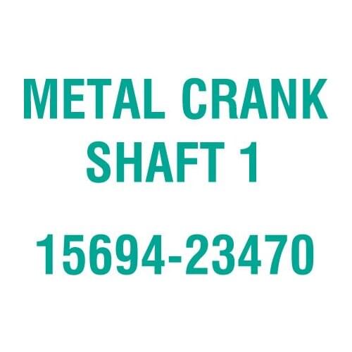 For Kubota 15694-23470 METAL CRANK SHAFT 1