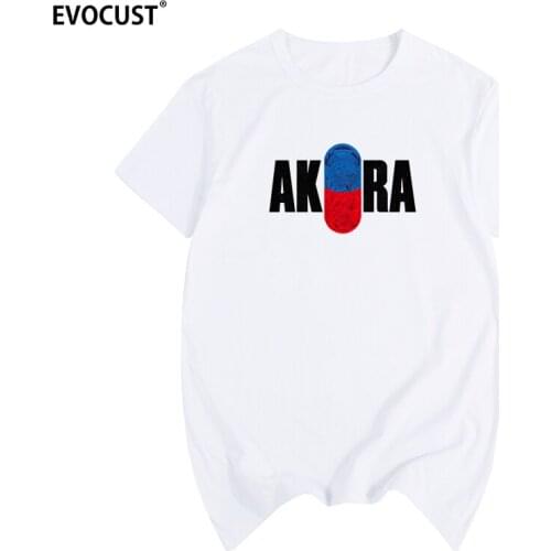 Akira Retro Japanese Anime Vaporwave Synthwave Harajuku Hip Hop Funny Kawaii T-shirt Cotton Men T shirt New TEE TSHIRT Womens