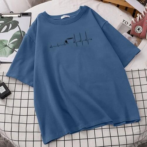 Black Wakeup Coffee Stick Figure Print T-Shirts Womens Big Size Clothes Short Sleeve Tshirt Oversized Breathable Female Tshirt