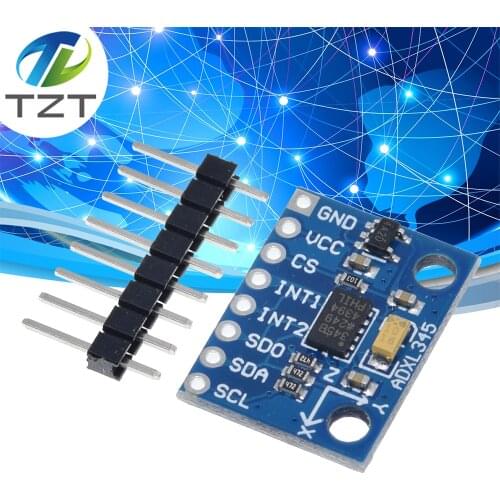GY-291 ADXL345 3-Axis Digital Gravity Sensor Acceleration Module IIC/SPI transmission module Tilt Sensor For Arduino