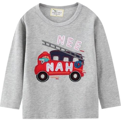 Jumping Meters Long Sleeve T-Shirts For Boys