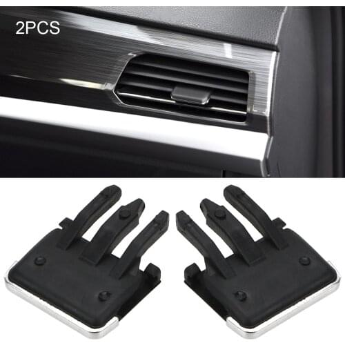 LEEPEE Slice Clip For Toyota Corolla 1Pair Air Vent Louvre Blade Car Air Conditioning Leaf Adjust Clips Universal