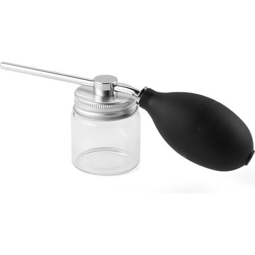 Pump Silicone Grooming Lightweight Extensions Spray Applicator Portable Supplies Hair Loss Fiber Powder Nozzle Tool Salon Home
