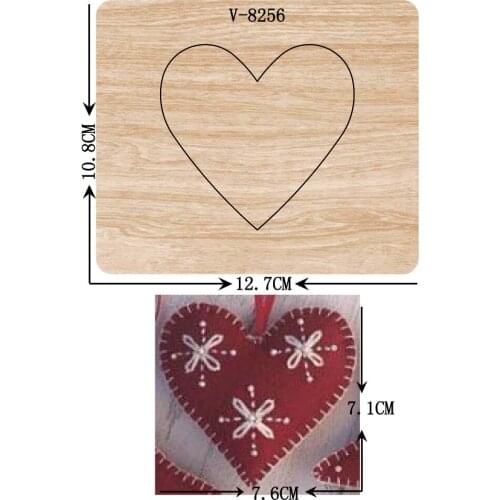 New Christmas ornaments wooden dies cutting dies for scrapbooking Multiple sizes V-8256