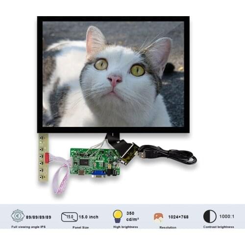 Original BOE 15 Inch 30 Pins EDP Interface Touch Lcd Screen Panel With Board DV150X0M-N12 TFT LCD Display