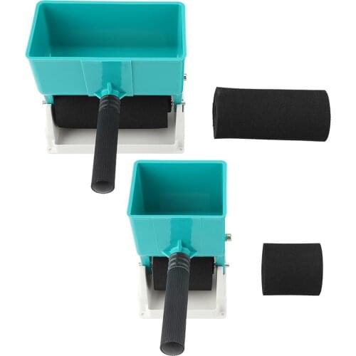 180mL/320mL Paint Buckets Portable Handheld Glue Applicator Roller Manual Gluer for Woodworking Paiting Tool