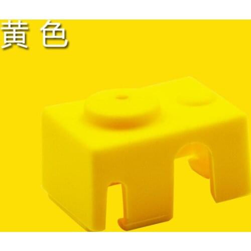 3D printer accessories New E3D-V6 aluminum block silicone case High temperature protection silicone case