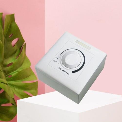 LED Dimmer Switch DC0-10V 50/60HZ 110/220VAC 1A.MAX Light Adjustable Controller Electronic Ballast LED Dimmer Driver Bulb Dimmer