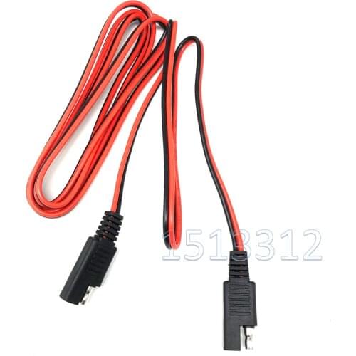 18AWG SAE to SAE Extension Cable Quick Disconnect Wire Harness SAE Connector 100CM / 200CM