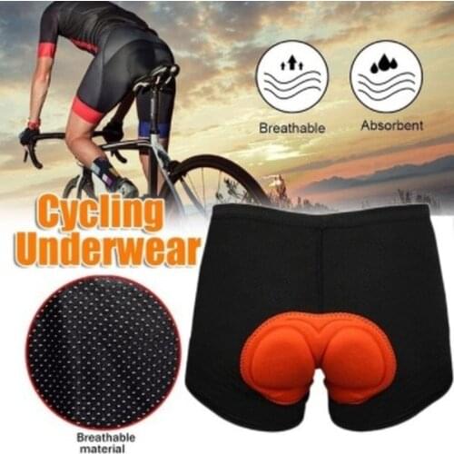 Unisex Black Bicycle Cycling Pants Solid Cosplay Comfortable Underwear Sponge Gel 3D Padded Bike Short Pants Cycling Shorts