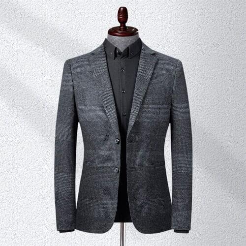 2020 Spring New Products Fashion Mens Business Casual Formal Wear Mesh Solid Color Mens Fashion Gentleman Casual Wear