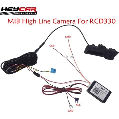 MIB High Line Camera For RCD330 DIS PRO RADIO VW JETTA Mk5 MK6 Golf 5 /6/7 Passat B6 B7 TIGUAN Octavia