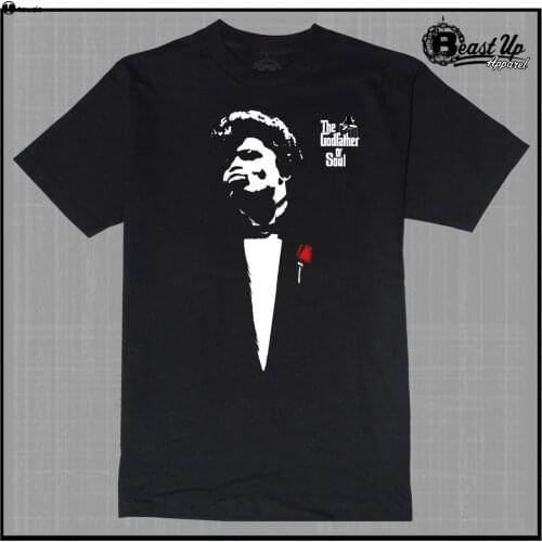 Funny Clothing Casual Short Sleeve Tshirts GODFATHER OF SOUL T SHIRT CLASSIC SOUL DJ MUSIC CLASSIC HIP HOP JAMES BROWN T-shirt