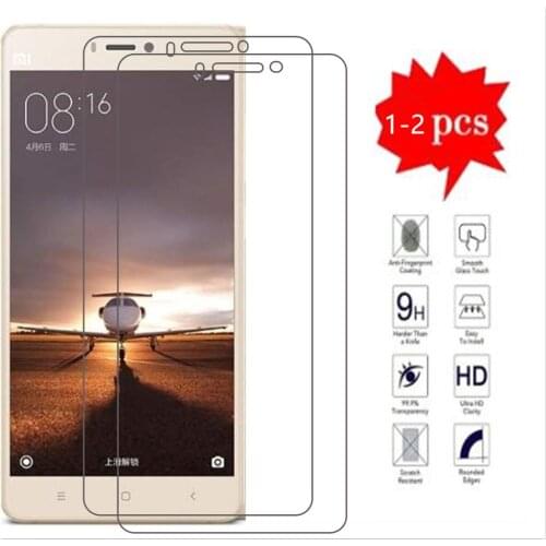 1-2PCS Original Tempered Glass For Xiaomi Mi4s Screen Protector Toughened protective film For Xiaomi Mi4S Mi 4S Glass