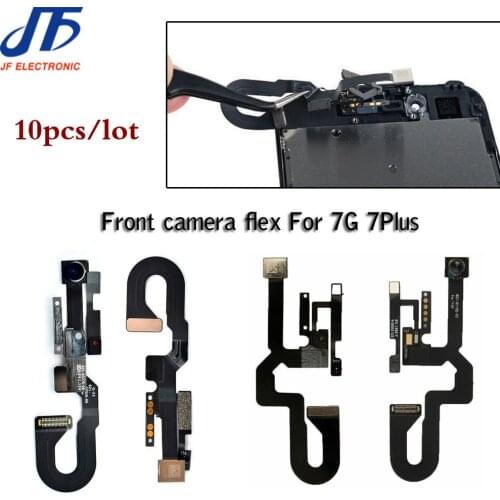 10pcs/lot Free Shipping for iPhone 7 8 Plus 7G 7P Replacement Parts Front Facing Camera Module Proximity Light Sensor Flex Cable