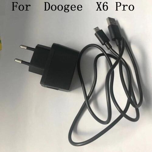 Doogee X6 Pro Used Travel Charger + USB Cable USB Line For Doogee X6 Pro Repair Fixing Part Replacement