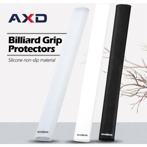MANDUN Billiard Grip Protector Cue Snooker Butt Protectors Silica Gel Material Non-slip Pool Cue&Fishing Protective Accessories