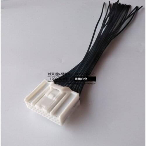 1pc for Nissan 24PIN navigation ECU instrument host for Mazda air conditioning A/C board wiring harness plug connector cluster