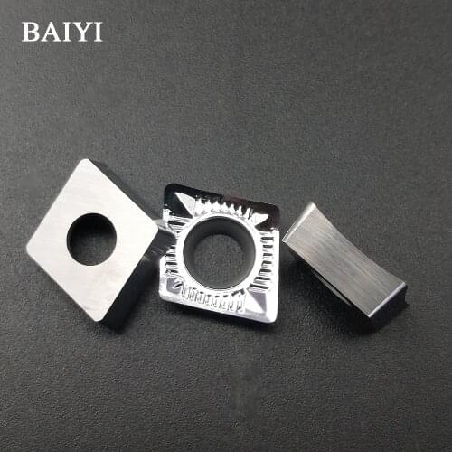 10 pcs Aluminum cutter CCGT120408 AK H01 CCGT432-AK H01 Carbide insert for turning CNC Aluminum blade