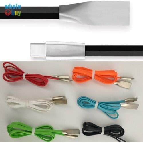 300pcs USB Type C Cable New 3D Zinc Alloy USB C Fast Charging Data Cable for Samsung Galaxy S9 S8 Charger Cable for Xiaomi Mi 8