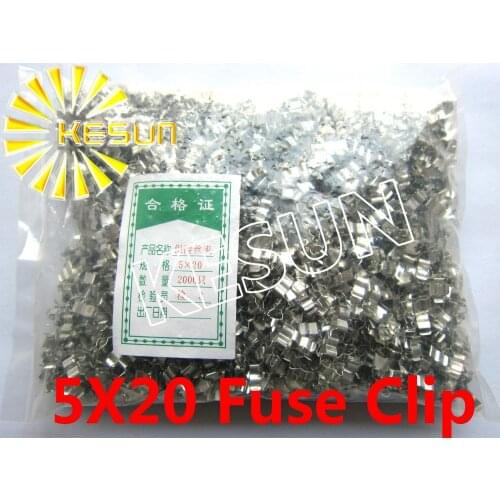 5mm Pitch 5*20mm Fuse Clip Fuse Holder x2000pcs
