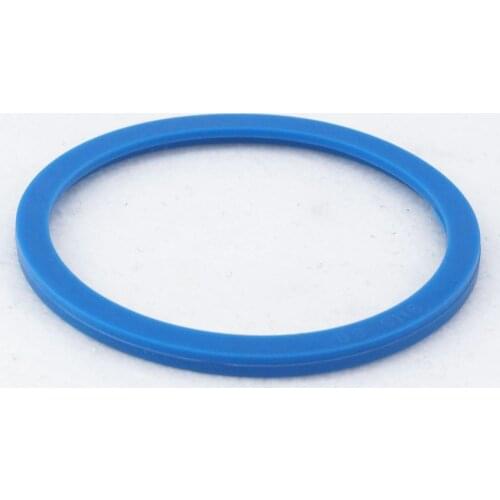 5pcs Fit 89mm O/D Sanitary SMS Socket Union Blue Silicone Flat Gasket Ring Washer