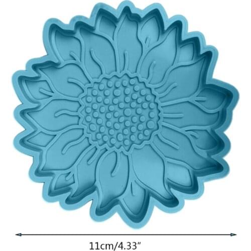 DIY Coaster Mould Resin Mold Cup Mat Making for Resin Casting Home Decoration