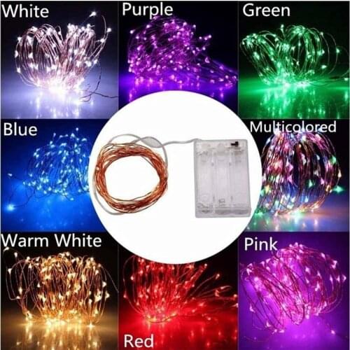 HEGUOGUO LED String Lights With Transparent Wire