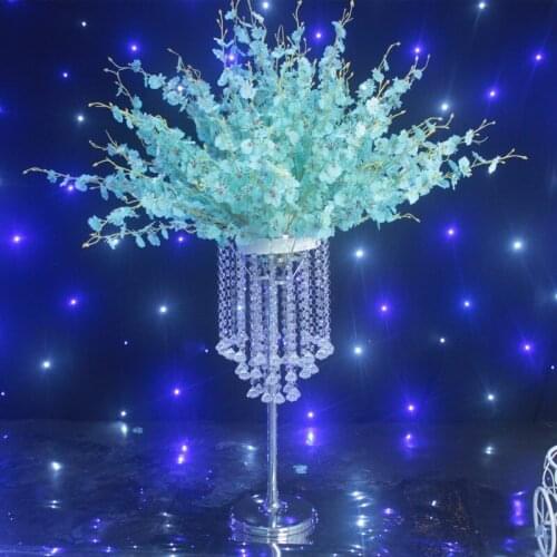 Crystal wedding centerpiece/wedding decorations tall 40 inches diameter 9.8inches 10pcs/lot