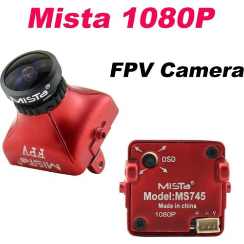 FPV Camera Mista 800TVL CCD 2.1mm Wide Angle HD 1080P 16:9 OSD PAL/NTSC Switchable For RC Model Drone Quadcopter Upgraded