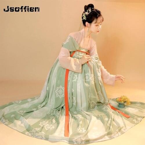 Hanfu Women Chinese Traditional Fairy Cosplay Costume Tang Dynasty Princess Dress Folk Dance Clothing Original Stage Dance Wear