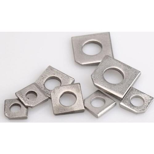 Square Bevel Washers 304 A2 Stainless Washer M6 8 10 12 14 16 18 20 22 24 27 30
