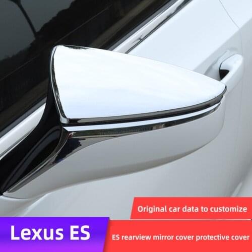 For Lexus ES200 Modified Rearview Mirror Cover ES260 Decoration ES300h Reverse Mirror Anti-scratch Protective Cover