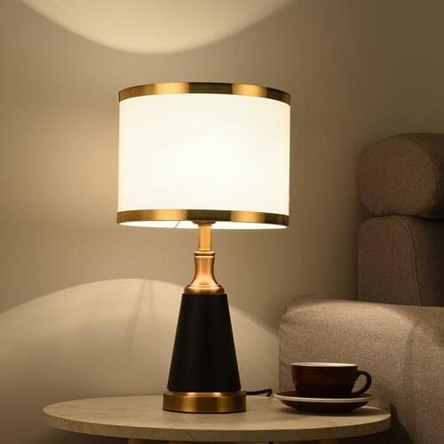 Warm light desk lamp, contracted design style, interior lamps, office or study ideal choice lamp for bedroom decoration