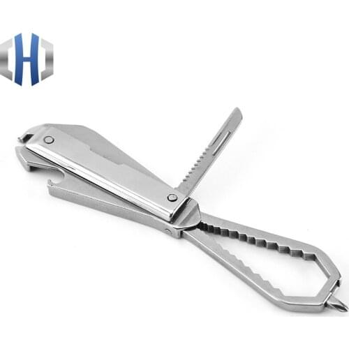 Stainless Steel 8-in-1 Wrench Portable Folding Wrench Household Combination Tool Multiple Size Hex Wrench
