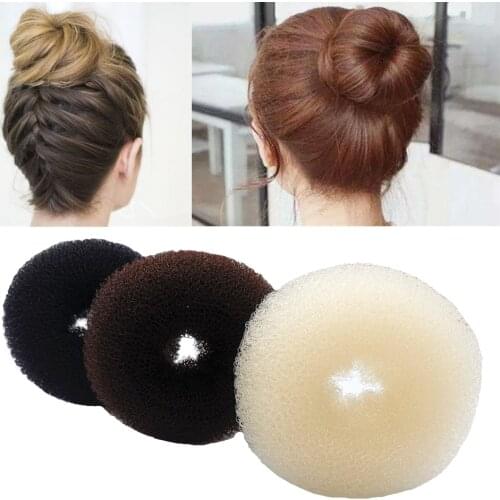 Hair Bun Maker Magic Styling DIY Braiders Volume Elegant Donut Bun Hair Stick Ring Twist Head Band New Fashion French Princess