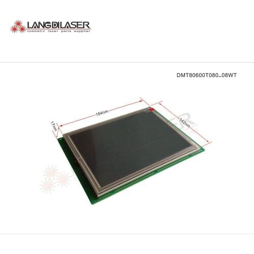 DWIN touch screen , code : DMT80600T080_08W , 8 inches screen for IPL laser , OPT laser, SHR lasers