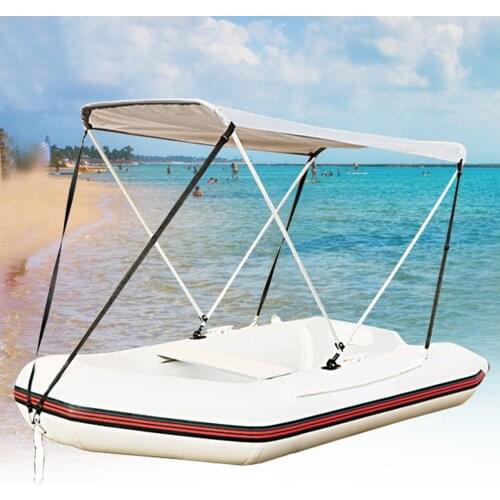 Foldable Inflatable Boat Canopy Fishing Boat Kayak Cover Sun Shade Umbrella