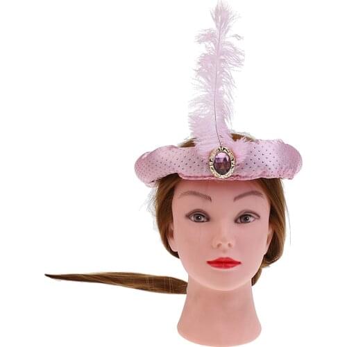 Vintage Flapper Feather Hair Crown Headband Halloween Party Headwear Gift Favor