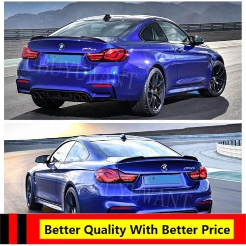 UBYUWANT High Quality Carbon Fiber Exterior Rear Spoiler For BMW F32 4 Series 428i 435i 2 Dr For Coupe 2013-2019 CS Style