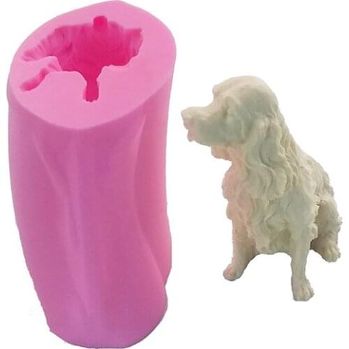 1 piece 3D Dog Pastry Silicone Mold Cake Decoration Chocolate Fondant Mold