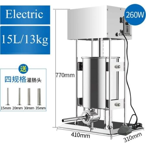 Electric manual meat filling machine commercial multi specification enema machine