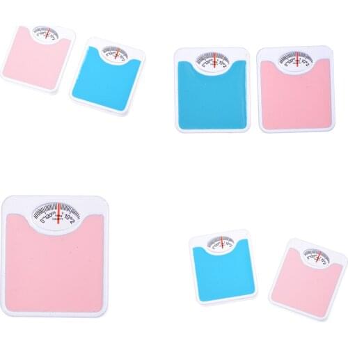 1:12 Scale Kawaii Portable Dolls House Miniature Weigh Scale Dollhouse Decoration Gift Replacement Play Toys Kids Gifts