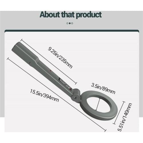 G5AB Metal Detector Body Search Tools Used in Unified Examination Occasions to Prevent Cheating Convenient Operation