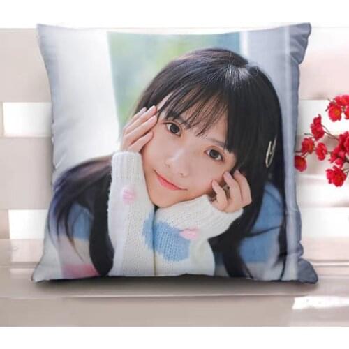 99 Points Girlfriend Meng Wei Li Jiaqi Pillowcase Pretty Scholar Same Paragraph Star Photo Poster Cushion Cover Surrounding