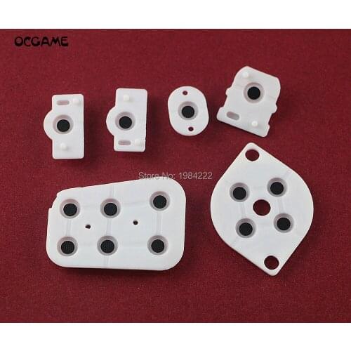 OCGAME Replacement Conductive Button Rubber Repair Parts for N64 Controller Joy Pad N 64 Silicon Pad High Quality 30sets/lot
